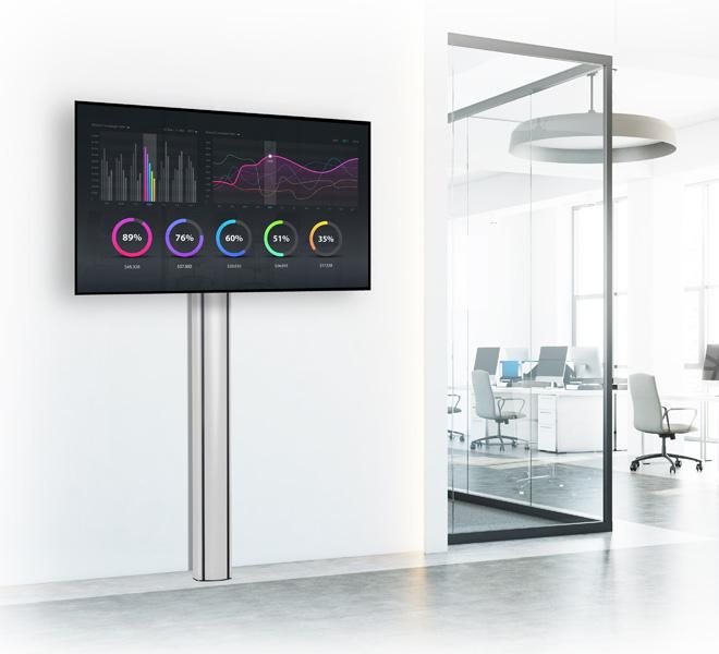 Actual product image b-tech MODE-AL - Vertical Support Column - 1.9m