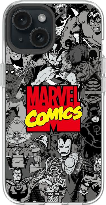 Produktbild RhinoShield iPhone 15 - Clear Case Marvel Comics (Apple iPhone 15)