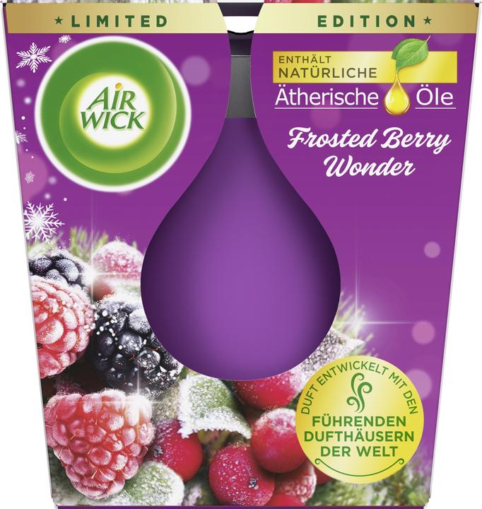 Air Wick Wohlfühl-Duftkerze Frosted Berry Wonder (105 g)