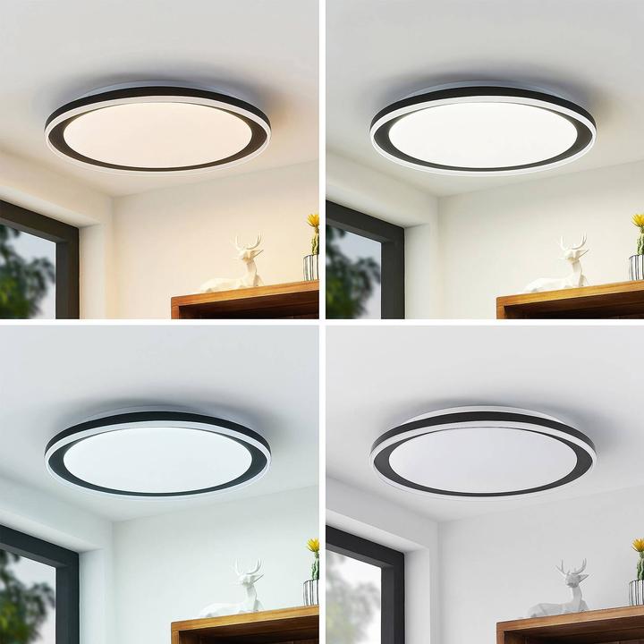 Actual product image Lindby Verdan LED ceiling light, CCT, dimmable (4800 lm)