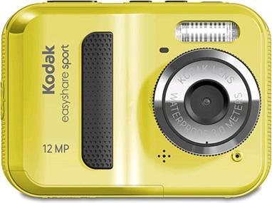 Kodak Easyshare Sport C123, 12MP, impermeabile, giallo (1/2,3'')