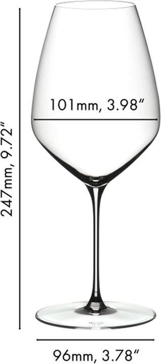 Produktbild Riedel Veloce Syrah (72 cl, 2 Gläser, Rotweingläser)