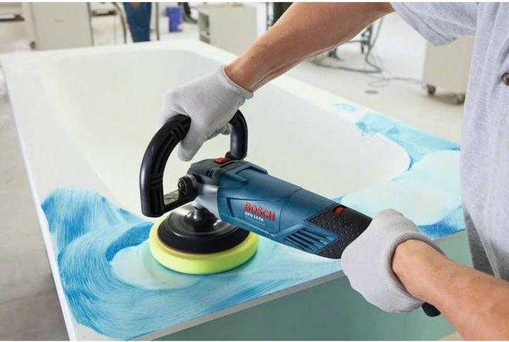 Actual product image Bosch Professional Polisher GPO 14 CE, 1400 watts, 2.5 kg, with additional handle and D-handle (Sander, 1400 W)