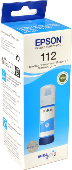 Produktbild Epson Ink/112 EcoTank Pigment Bottle (C)