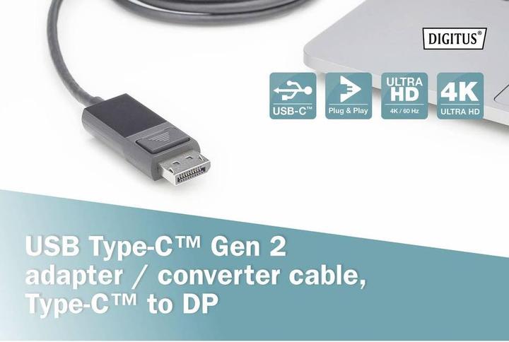 Produktbild Digitus USB Typ C — HDMI (Typ A) (2 m)