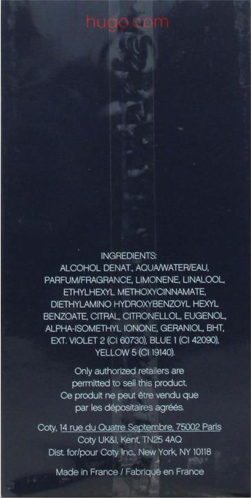 Actual product image HUGO Dark Blue (Eau de toilette, 75 ml)
