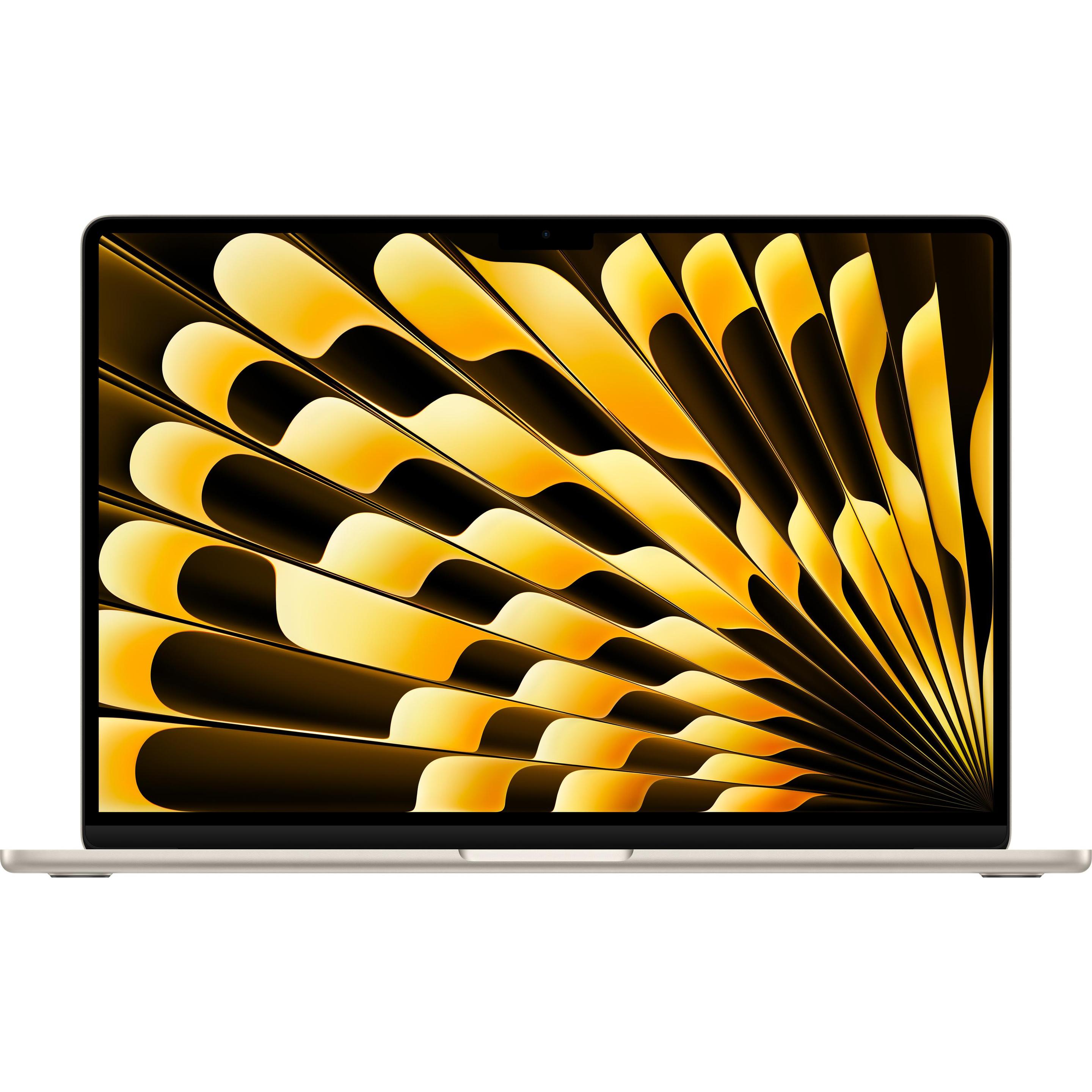 Apple MacBook Air – 2024 (15", M3, 8 GB, 512 GB, DE), Notebook, Gold
