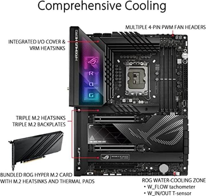 Produktbild ASUS ROG Maximus Z790 Hero (LGA 1700, Intel Z790, ATX)
