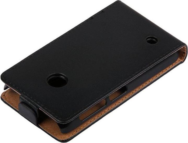 Actual product image König Design Mobile phone case Flip Slim Nokia Lumia 530 black (Nokia Lumia 530)