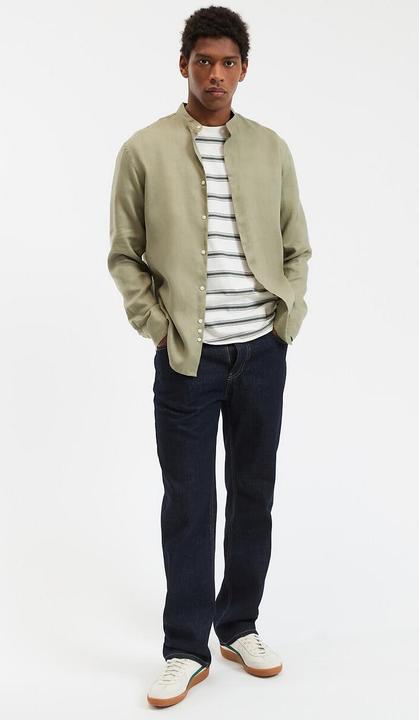 Immagine prodotto La Redoute Collections Gerades Leinenhemd mit Stehkragen (XL)