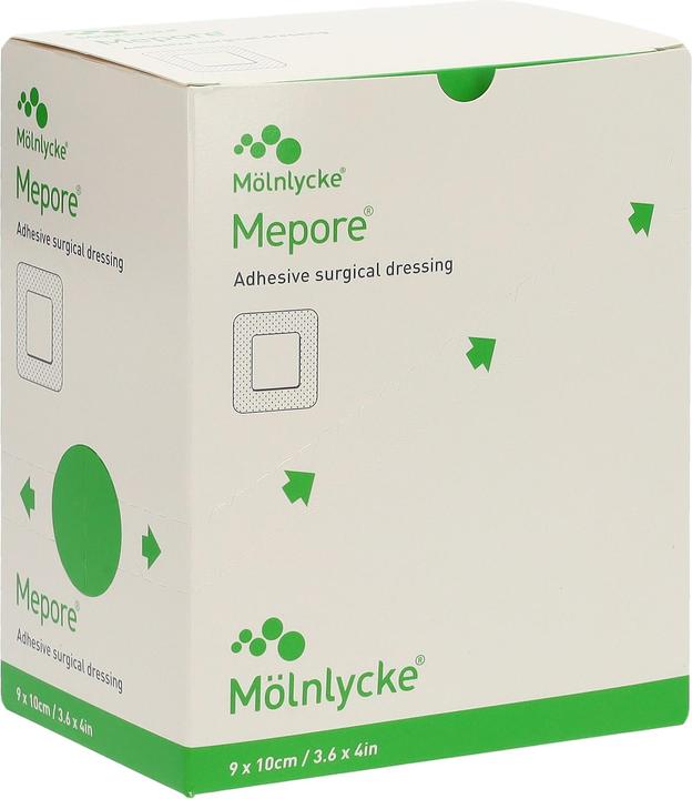 Produktbild Mepore Wundverband 10x9cm Wundkissen 6x5cm (50 x)