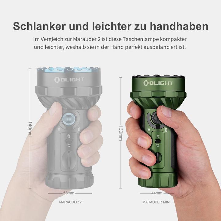 Actual product image Olight Marauder Mini Torch (13 cm, 7000 lm)