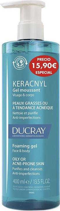 Ducray gel nettoyant (Gel nettoyant, 400 ml)
