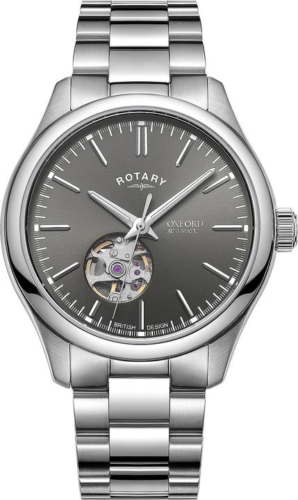 Produktbild Rotary GB05095/74 Oxford Automatik Herrenuhr 40mm 5ATM (Analoguhr, 40 mm)