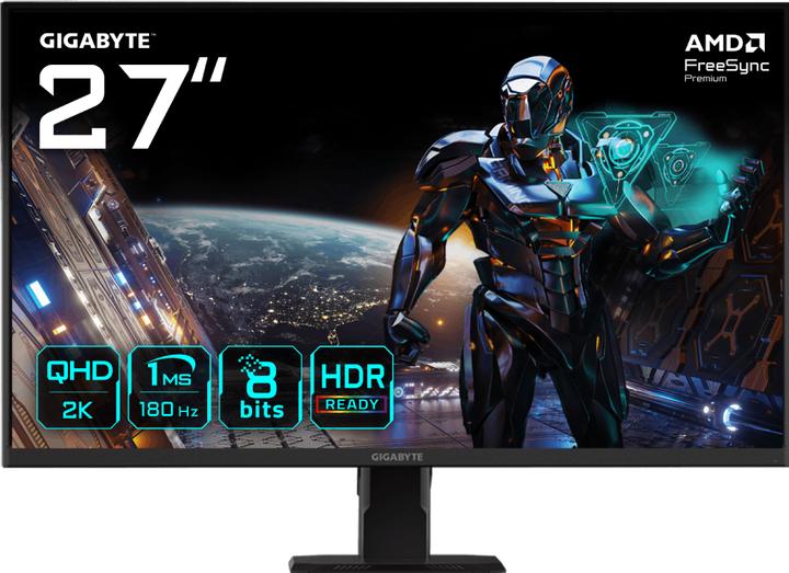 Actual product image Gigabyte GS27QA (2560 x 1440 pixels, 27")