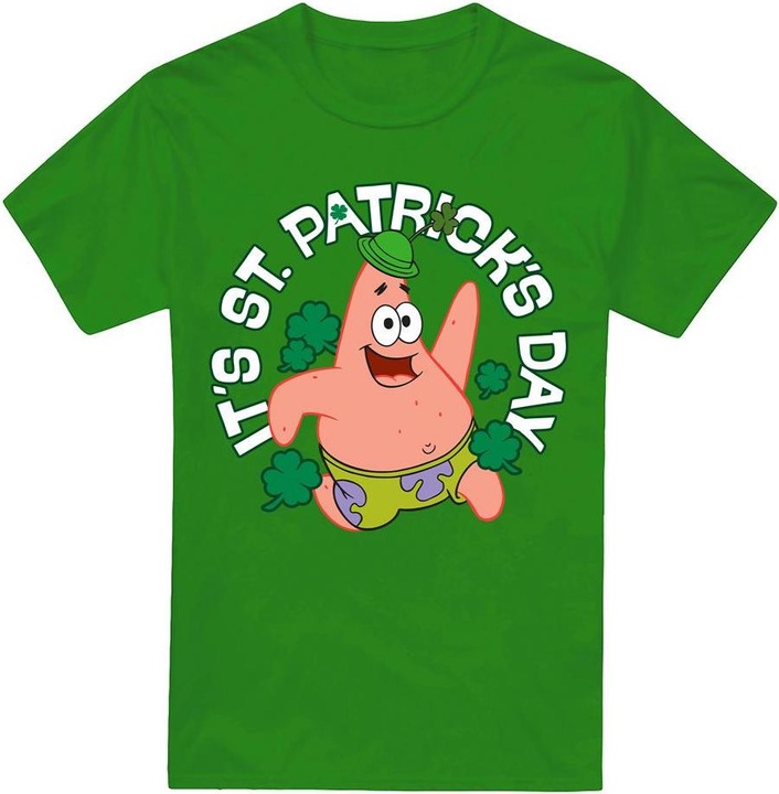 Produktbild Spongebob Squarepants It's St Patrick's Day TShirt (4XL)