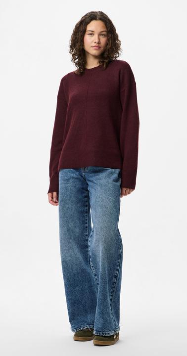 Produktbild Pieces Pcmalou Ls O-Neck Cutline Knit Noos Bc (L)