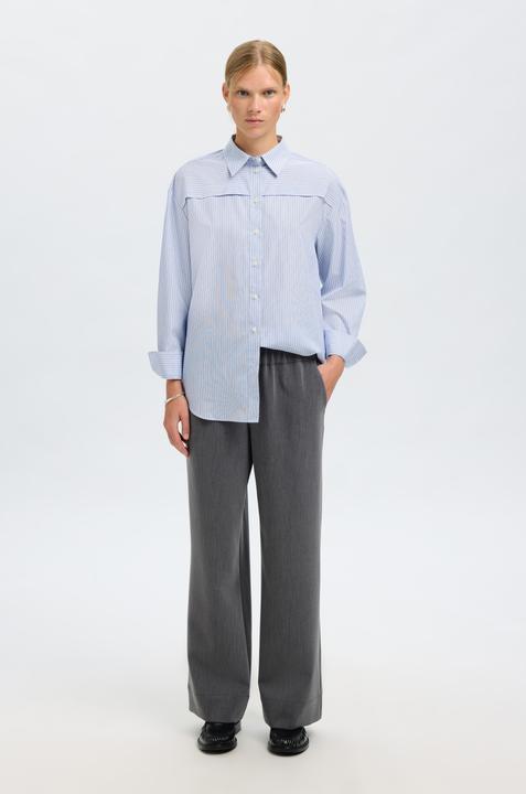 Immagine prodotto Selected Oversized Baumwoll Langarmhemd (38)