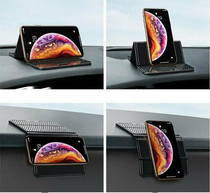 Actual product image Baseus Folding Bracket Antiskid Pad Black