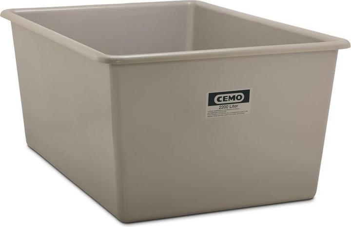 Image du produit Cemo Grand récipient en plastique renforcé de fibres de verre
