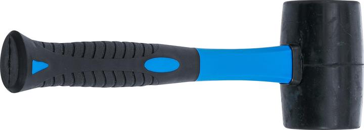 Actual product image BGS Rubber Mallet | Fibreglas Shaft | black Head | Ø 60 mm | 500 g (700 g)