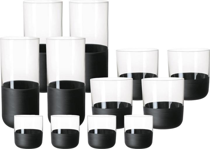 Villeroy & Boch Bargläser Manufacture Rock (12 x, Whiskygläser)