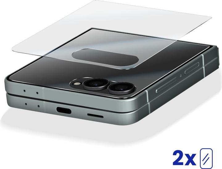 Actual product image Samsung Screen Protector (2 Piece, Samsung Galaxy Z Flip7)