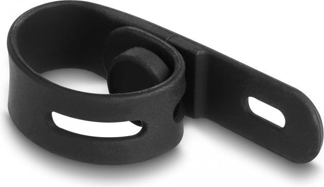 Image du produit Delock Colliers de serrage noir/blanc 118 mm x 12 mm 10 pièces (Serre-câbles en plastique, 118 mm, 10 pcs)