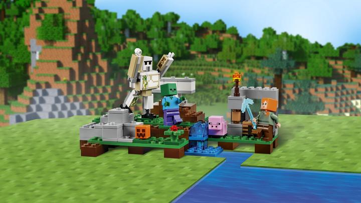 Produktbild LEGO Der Eisengolem (21123, LEGO Minecraft)
