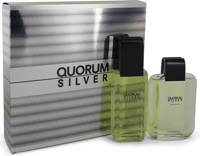 Image du produit Antonio Puig Quorum Argent (Set parfum)