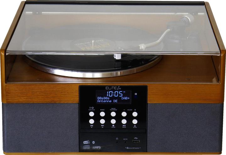 Image du produit Soundmaster PL910 (Lecteur de CD, Platine, Bluetooth, 1x 10 W)