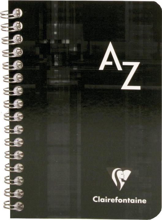 Image du produit Clairefontaine Cahier à spirales (9,5 x 14 cm, Quadrillé, Couverture rigide)