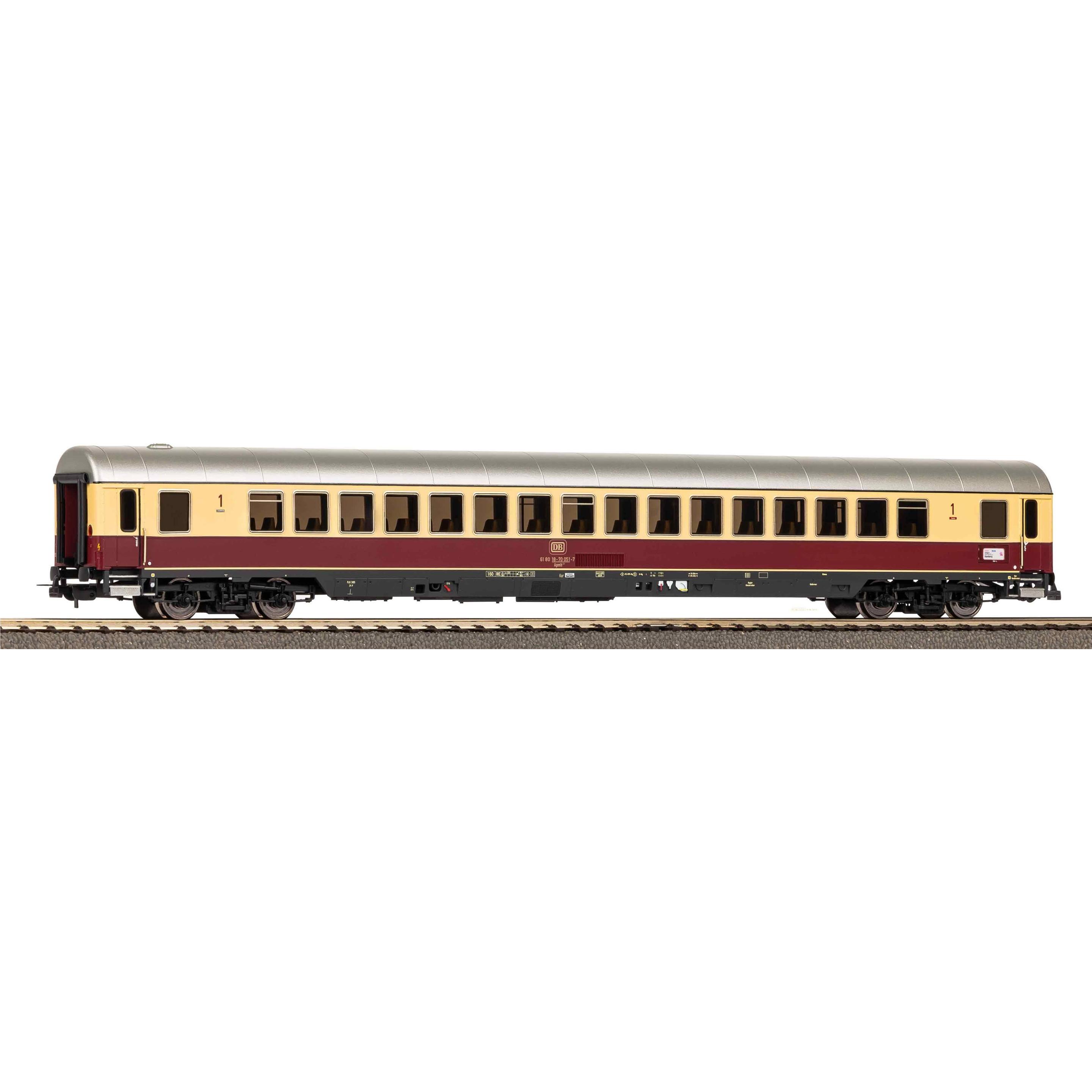 Piko Personenwg. Apmz 121 TEE Merkur 1. Kl. DB IV (Spur IV)