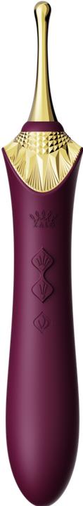 Actual product image Zalo Bess 2 Clitoral Massager Velvet Purple