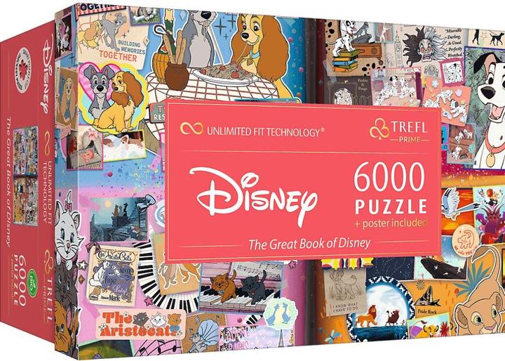 Trefl The Great Book of Disney (6000 onderdelen)
