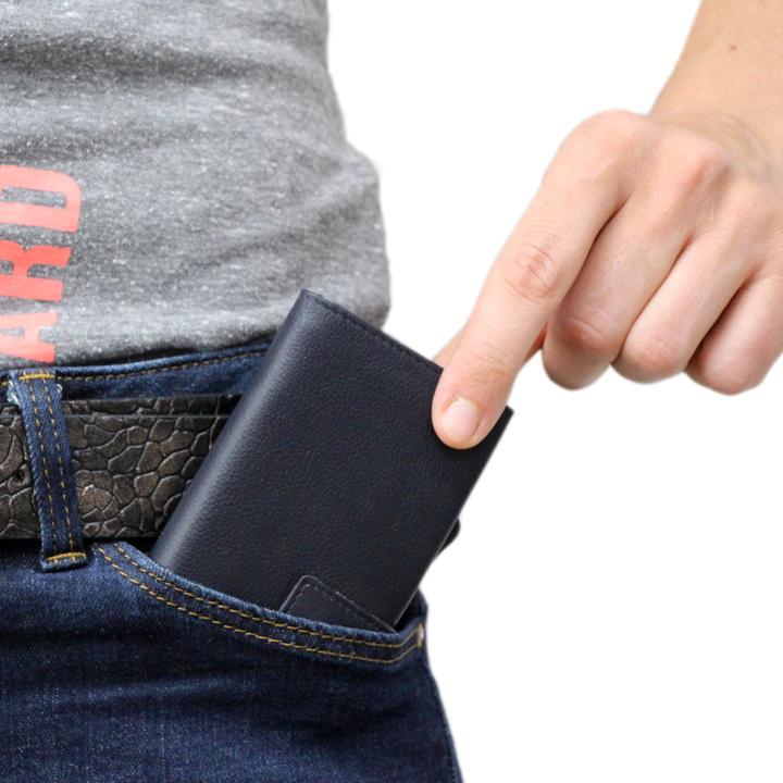 Immagine prodotto SecWal 1 Kreditkartenetui Geldbörse RFID Leder 9 cm