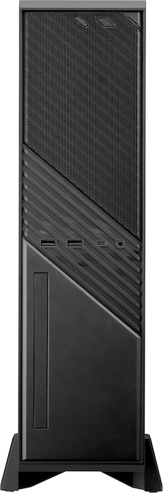Productafbeelding Silverstone SST-ML12B Milo Slim HTPC Slank & compact Mini-ITX Computerbehuizing (Mini-ITX)
