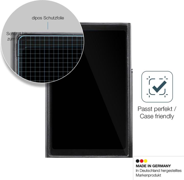 Actual product image Dipos Anti-Shock Screen Protector Clear