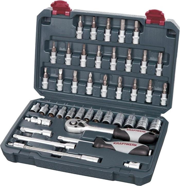 Actual product image Kraftwerk Basic-Line socket spanner set