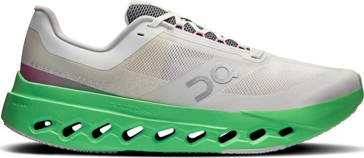 grünen Akzenten, Weiss