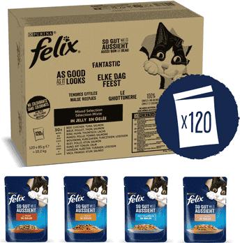Immagine prodotto Felix Agail (Adulto, 120 pz., 10200 g)