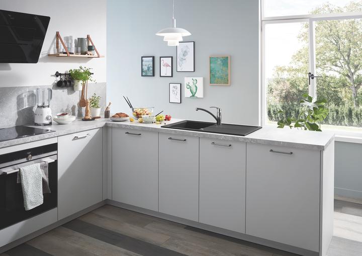 Produktbild Grohe K400 Kompositspüle mit Abtropffläche (Aufsatzspülbecken, 50 cm, 86 cm)