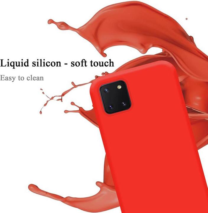 Produktbild Cadorabo TPU Liquid Silicone Case Cover (Samsung Galaxy A81)