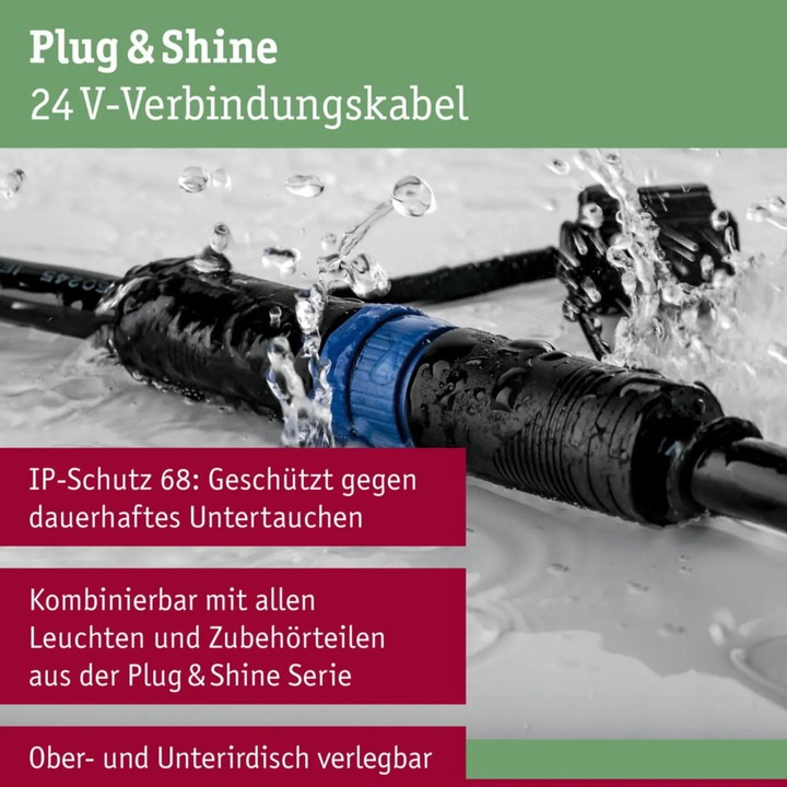 Actual product image Paulmann Plug & Shine cable