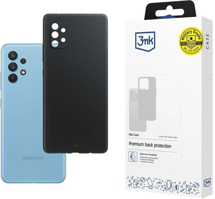 3MK matte case Sam A33 5G A336 black / black (Samsung Galaxy A33 5G)