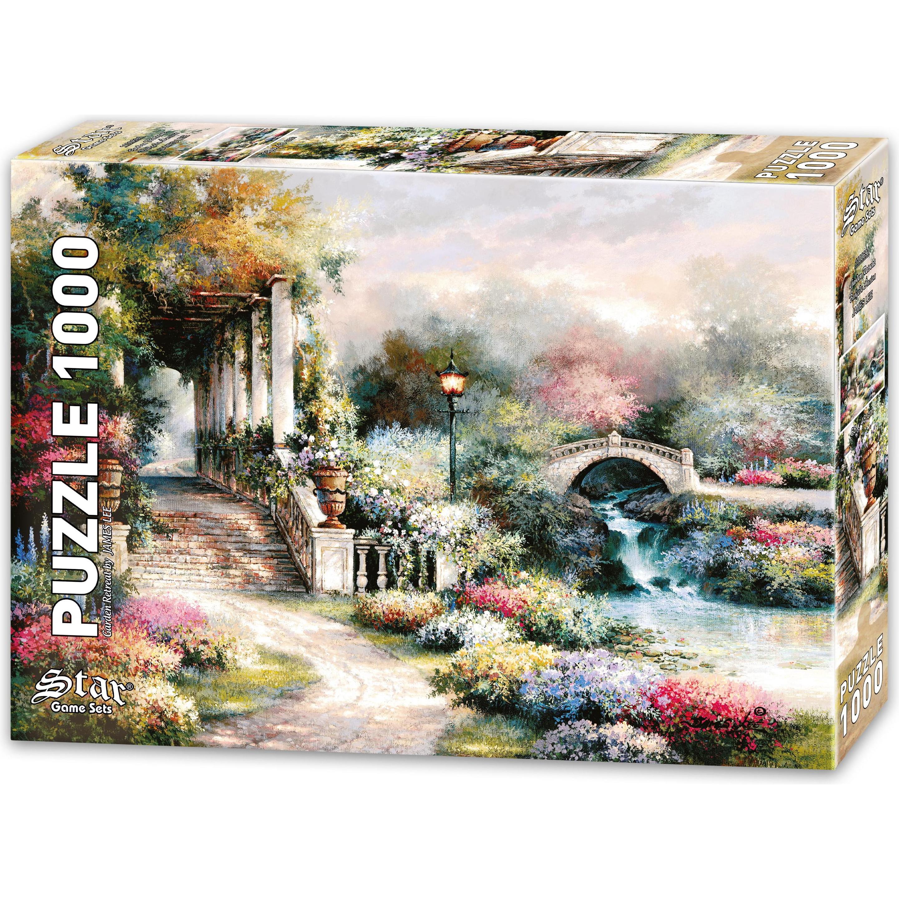 Star Puzzle Garden Sanctuary 1000 Teile (1000 Teile)