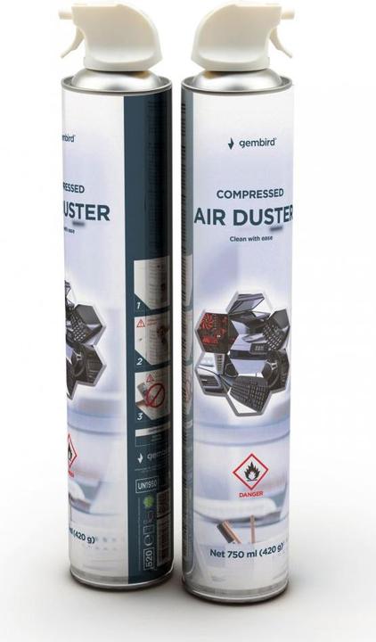 Gembird COMPRESSED AIR DUSTER 750ML/CK-CAD-FL750-01
