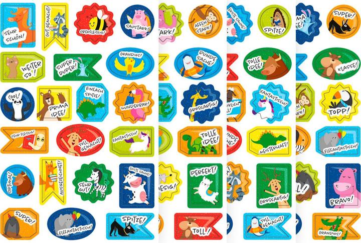 Produktbild Ursus Motivsticker Belohnung 84 Sticker, Mehrfarbig