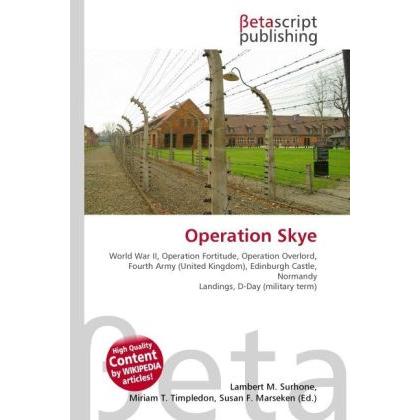 Operation Skye, Fachbücher