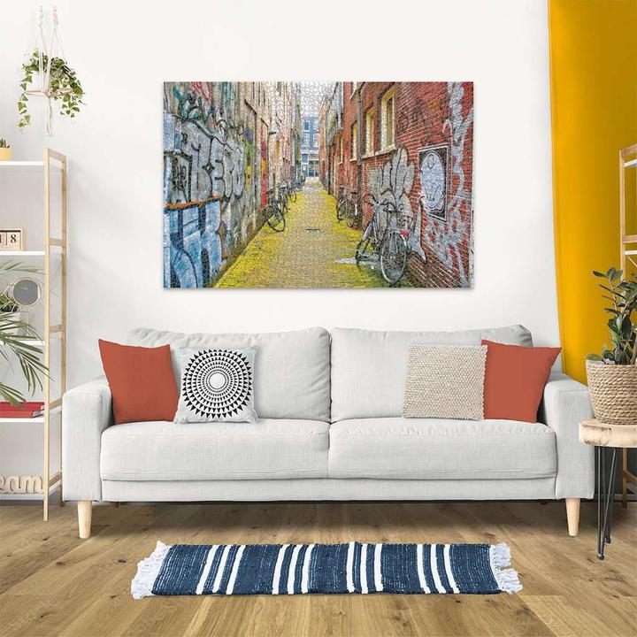 Actual product image Ravensburger Street art in Amsterdam (3000 pieces)